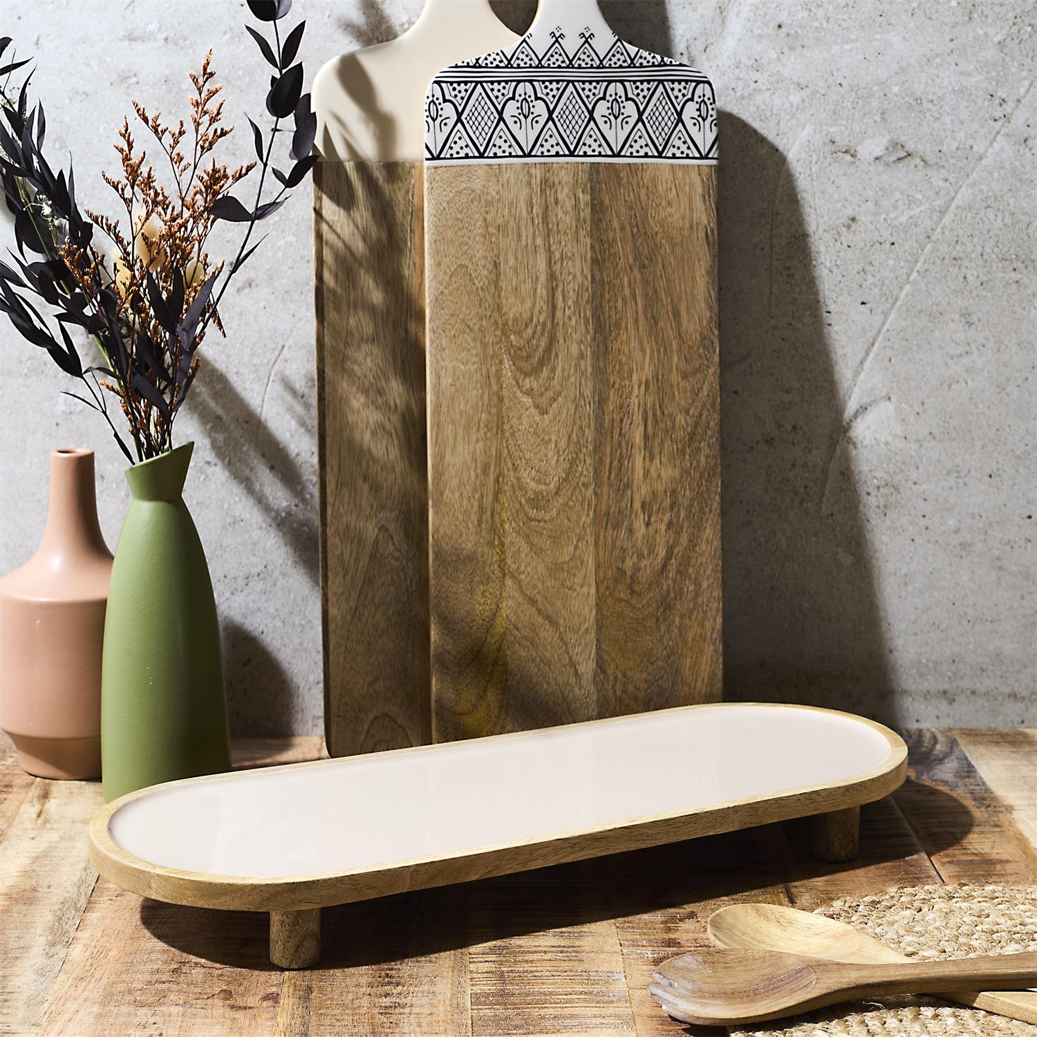 Taca Dune drewno mango 50cm - obrazek 5