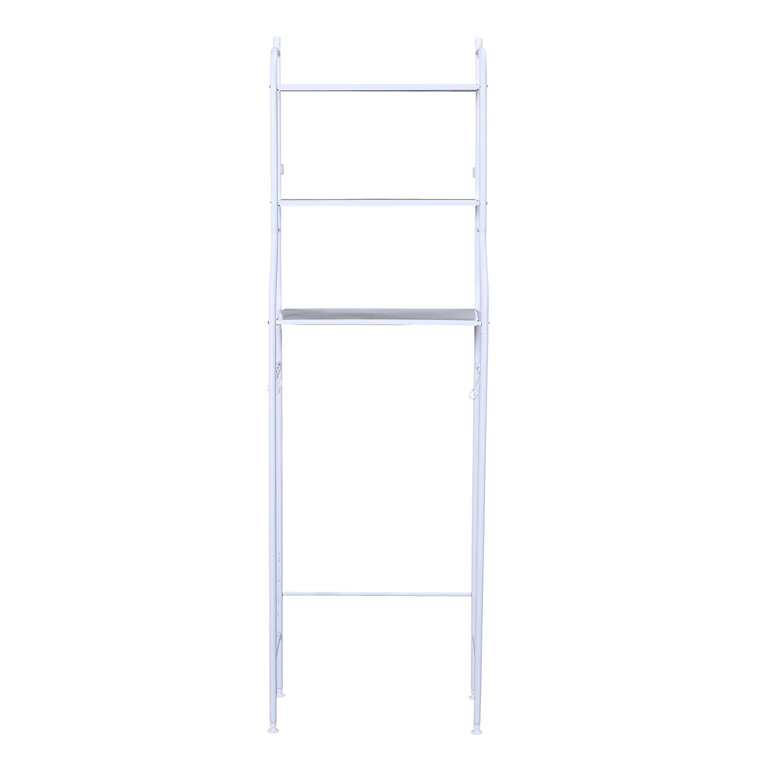 Regał toaletowy nad sedes biały - obrazek 3