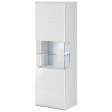 Witryna wisząca TOLEDO TL07 biały / biały połysk