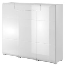 Komoda TOLEDO TL76 biały / biały połysk