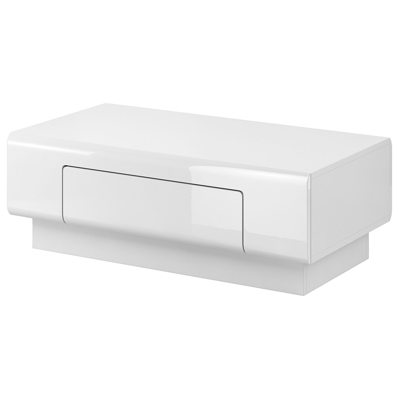 Stolik kawowy TOLEDO TL99 biały / biały połysk