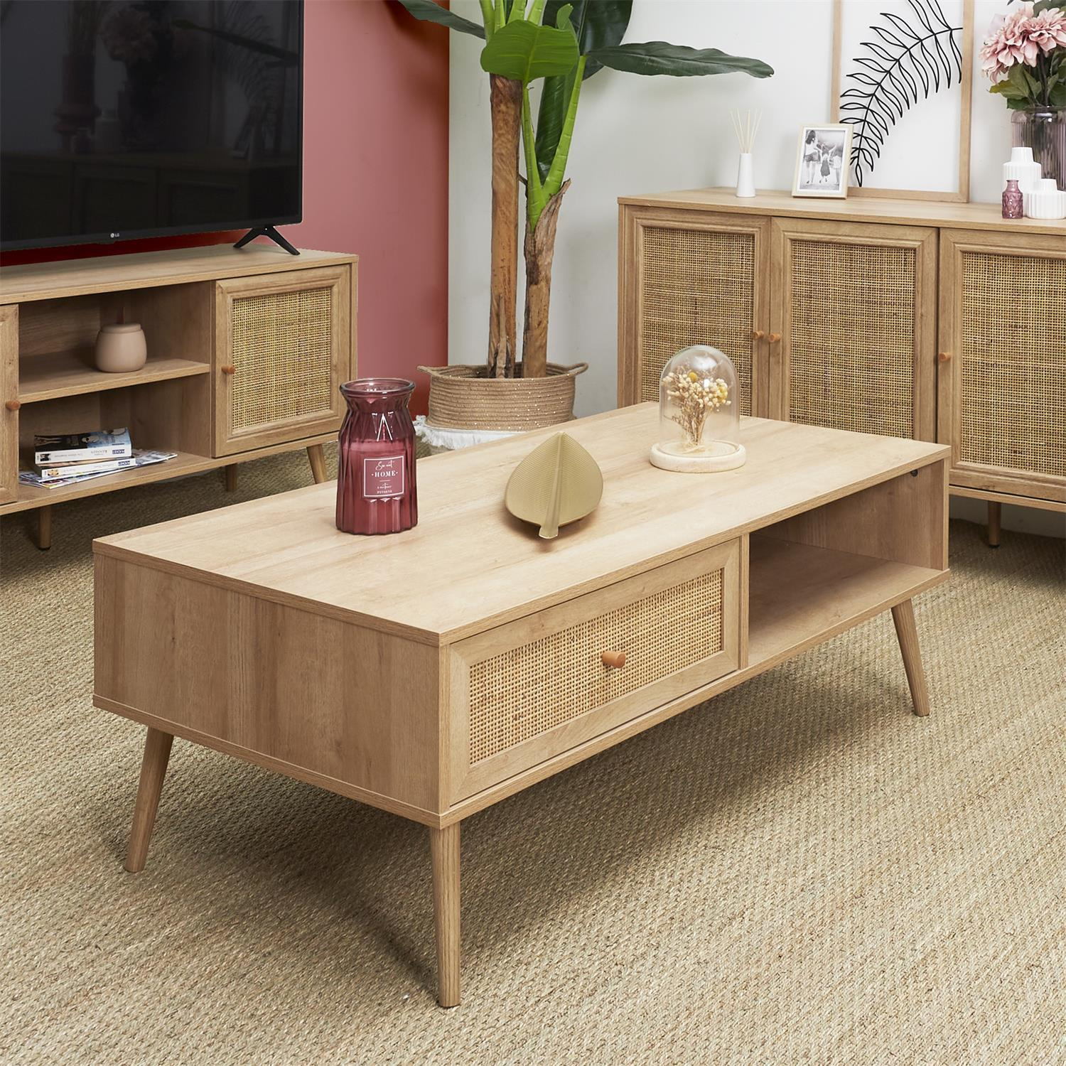 Stolik kawowy Bali naturalny - obrazek 3