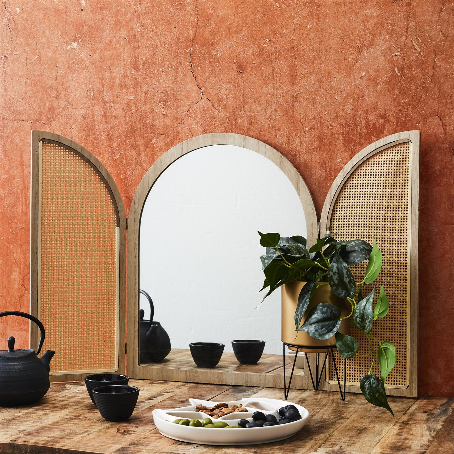 Lustro Bali zamykane naturalne - obrazek 3