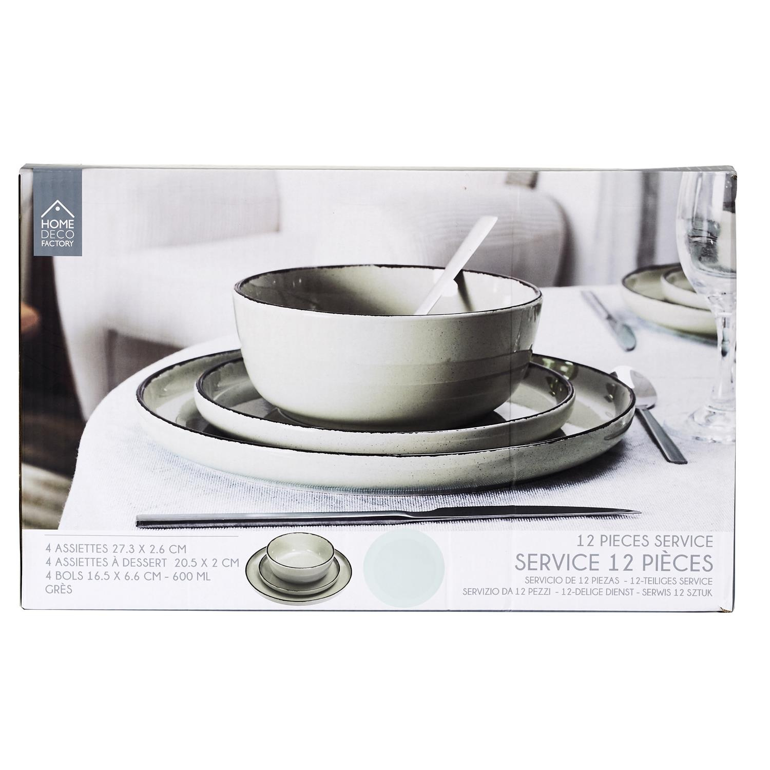 Zestaw obiadowy Temp na 4 osoby zielony - obrazek 9