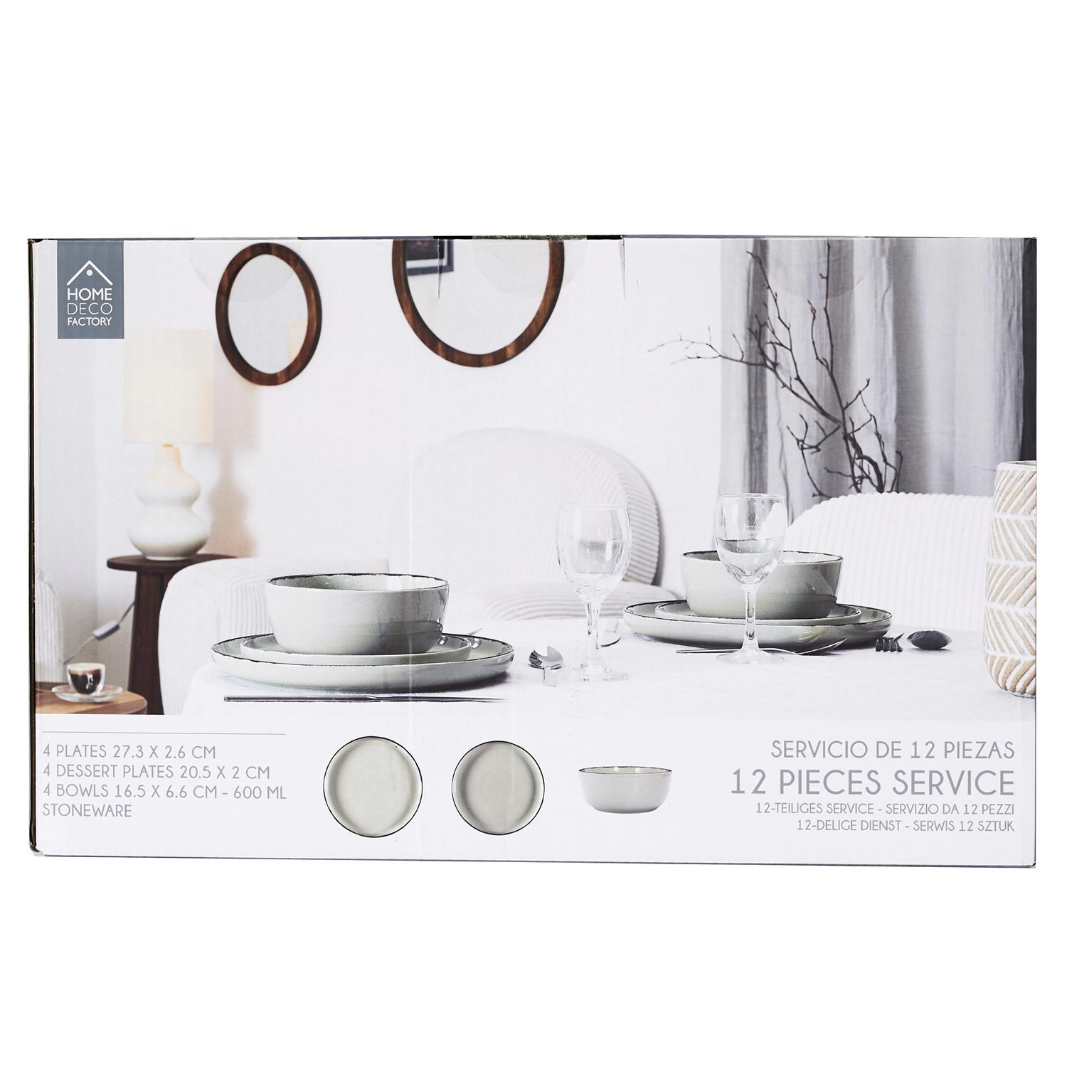 Zestaw obiadowy Temp na 4 osoby zielony - obrazek 10