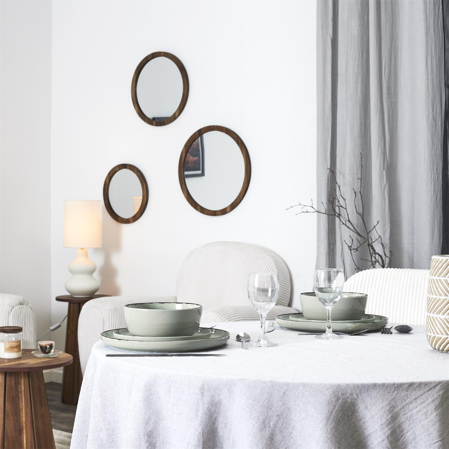 Zestaw obiadowy Temp na 4 osoby zielony - obrazek 11