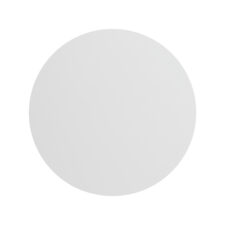 Lampa ścienna NYX 20 cm - LED okrągła, metalowa, biała