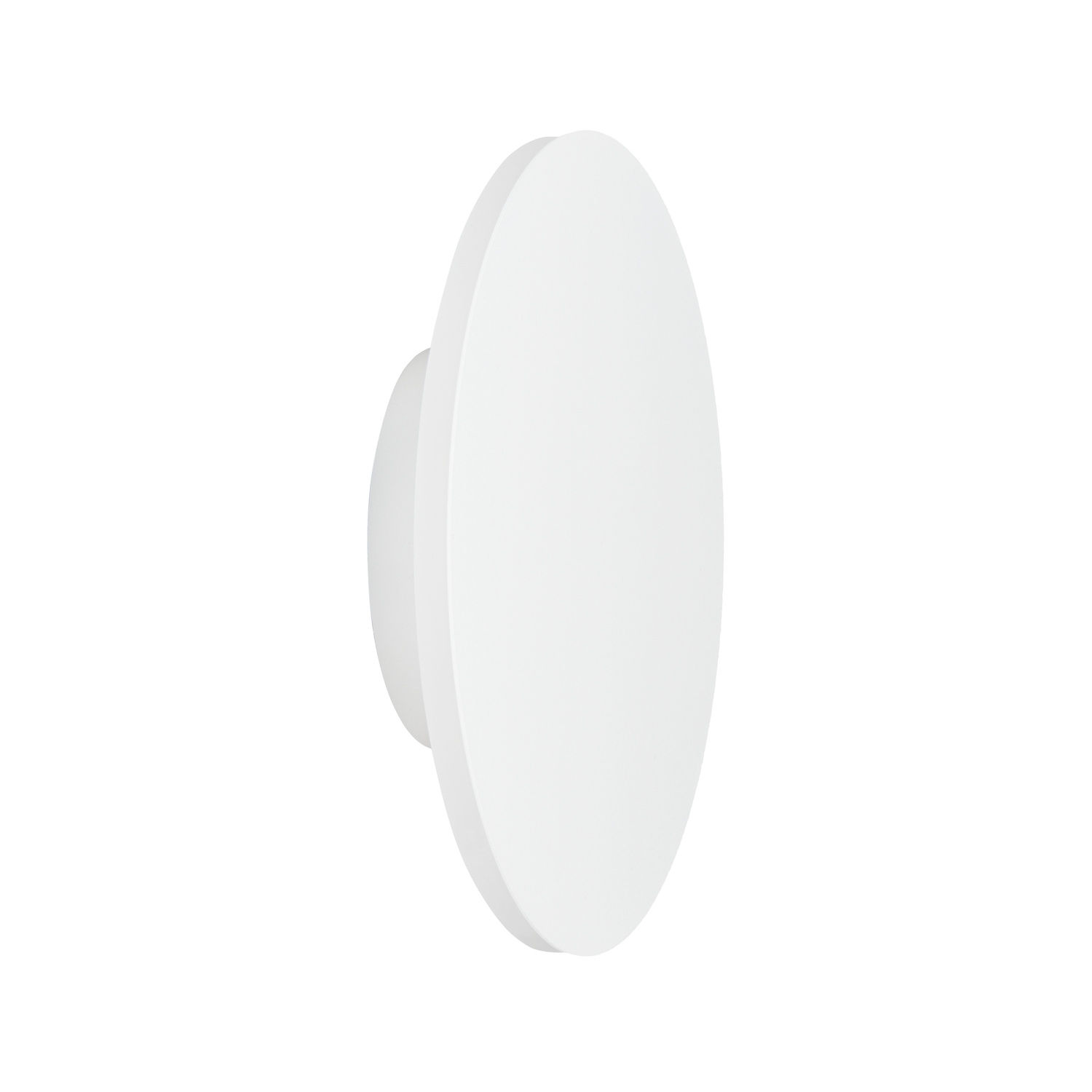 Lampa ścienna NYX LED 20 cm – nowoczesny biały kinkiet ścienny do salonu i korytarza - obrazek 3