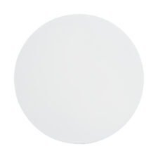 Lampa ścienna NYX 25 cm - LED okrągła, metalowa, biała