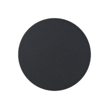 Lampa ścienna NYX 15 cm - LED okrągła, metalowa, czarna