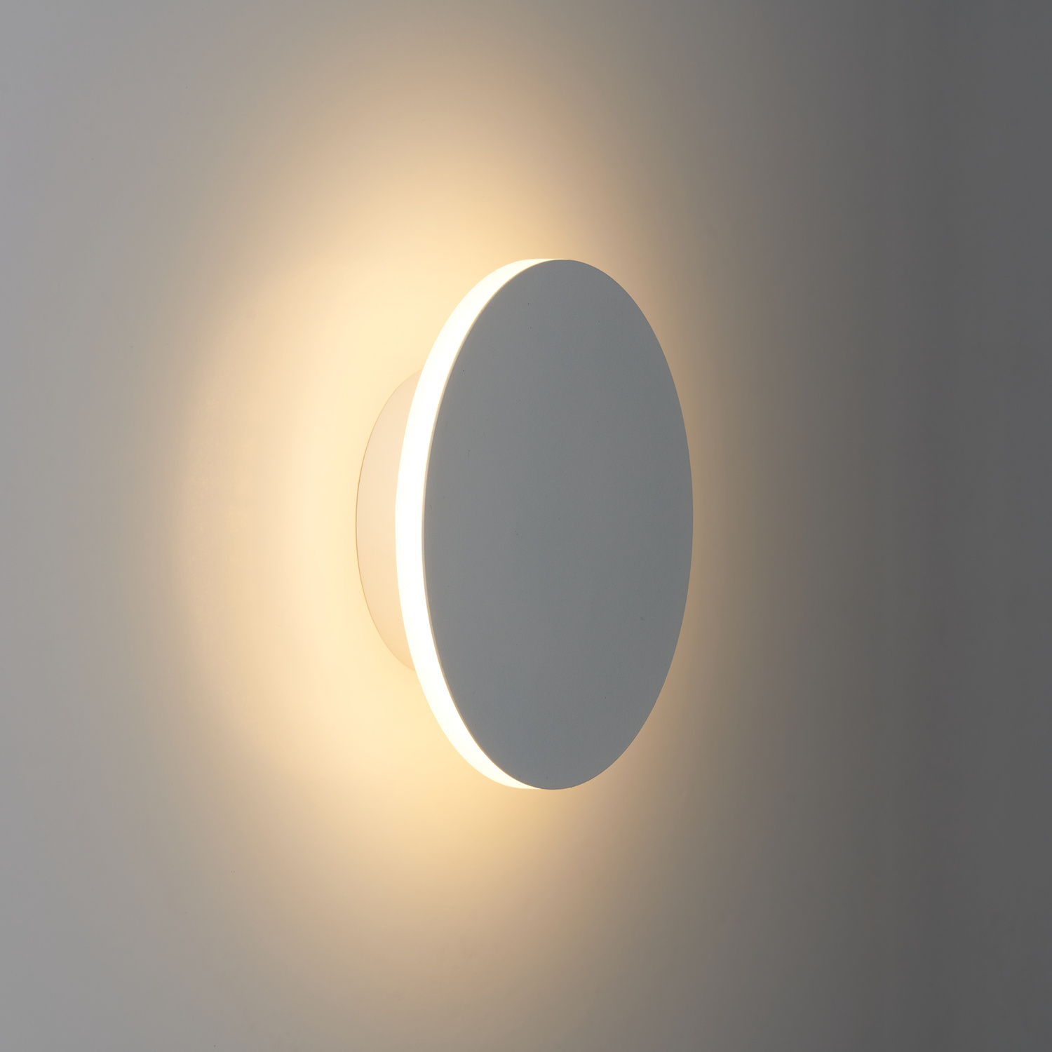 Kinkiet NYX 15 cm LED metalowa okrągła, czarna dekoracyjna lampa ścienna - obrazek 7