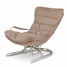 Fotel Lidingo bujany XZ Kawa z mlekiem (5187-4)