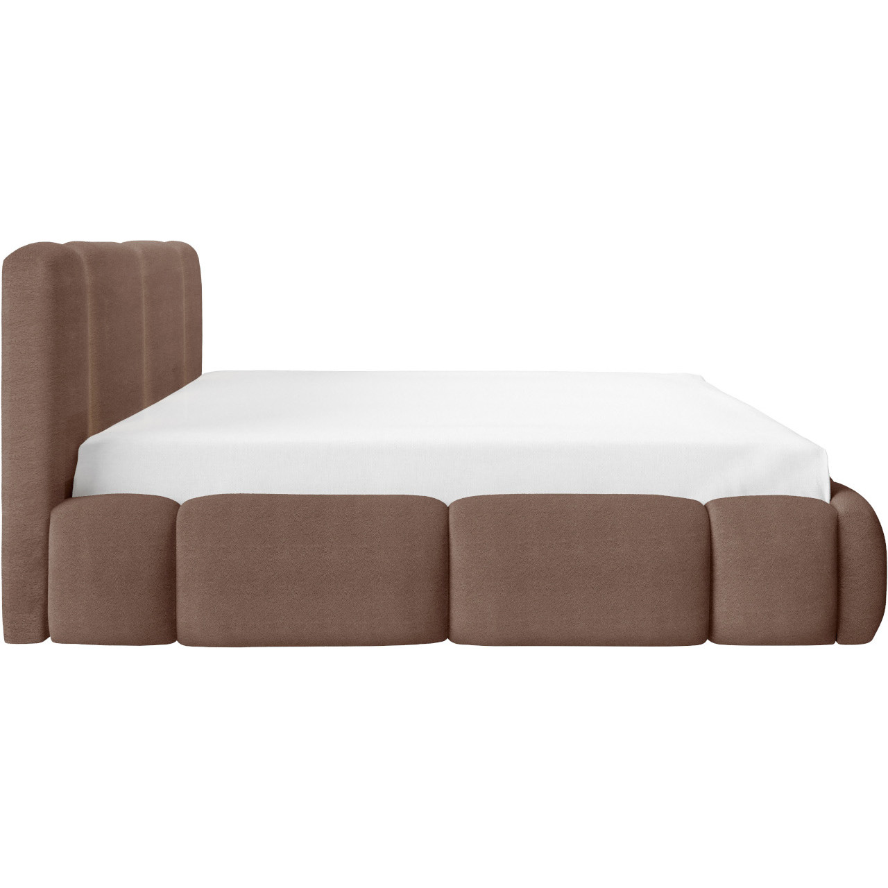 Łóżko tapicerowane z oświetleniem LED LEVAN 140x200 lambi 04 - obrazek 4