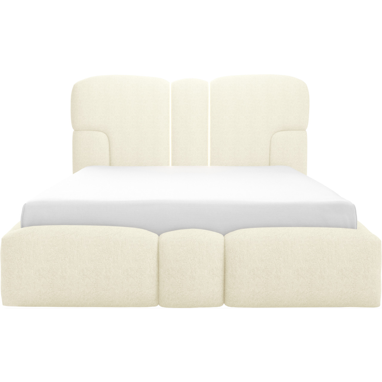 Łóżko tapicerowane z oświetleniem LED TAIKI 180x200 doha 02 - obrazek 3