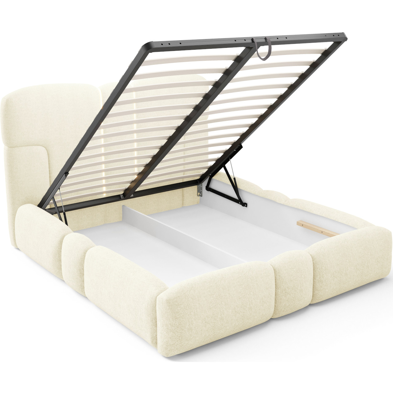 Łóżko tapicerowane z oświetleniem LED TAIKI 180x200 doha 02 - obrazek 5