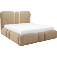 Łóżko tapicerowane z oświetleniem LED TAIKI 200x200 doha 04