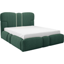 Łóżko tapicerowane z oświetleniem LED TAIKI 200x200 doha 10