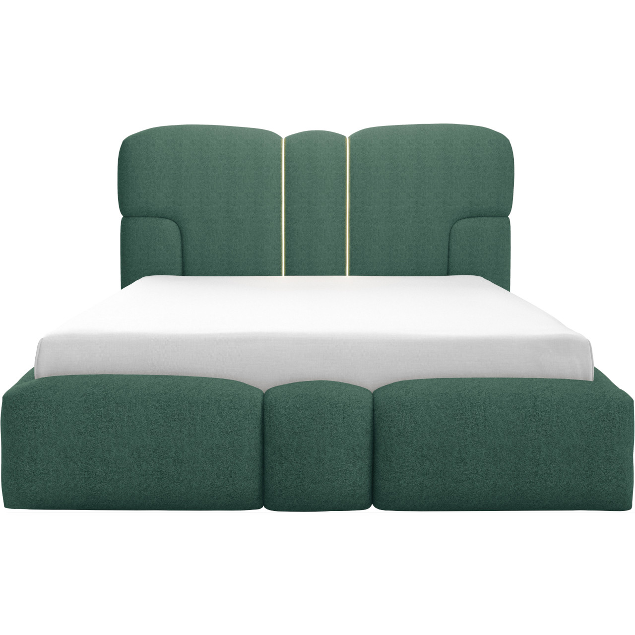 Łóżko tapicerowane z oświetleniem LED TAIKI 200x200 doha 10 - obrazek 3