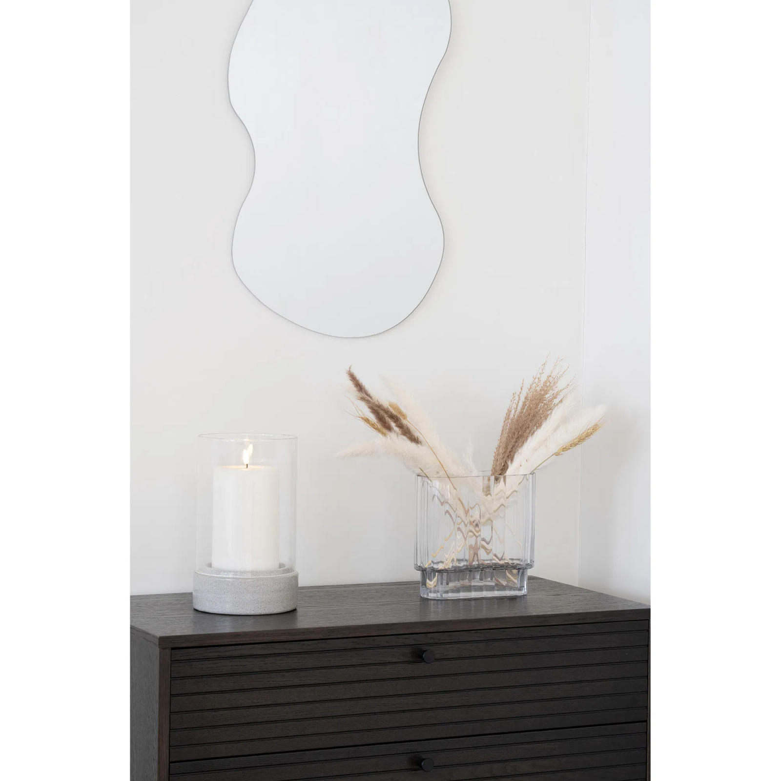 Świecznik Hurricane ceramiczny owalny - obrazek 4