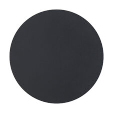 Lampa ścienna NYX 25 cm - LED okrągła, metalowa, czarna