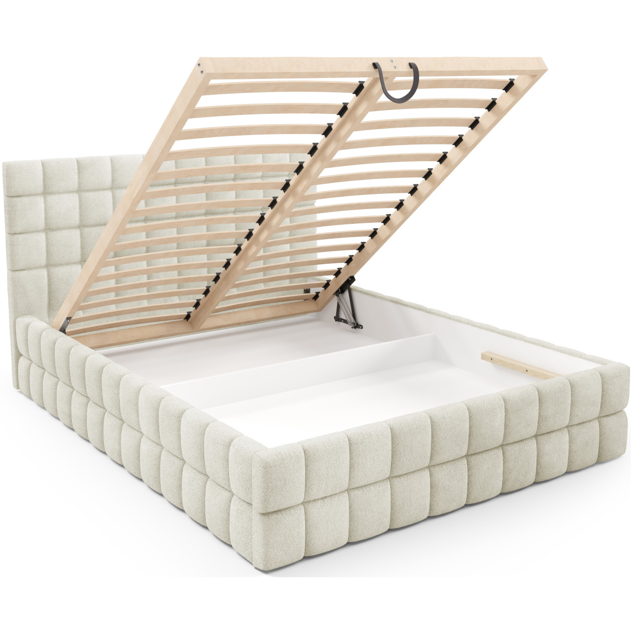 Łóżko tapicerowane ARDEN 140x200 coral 15 - obrazek 5