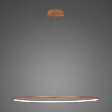 Lampa wisząca Ledowe Okręgi No.1 100cm 3k miedziana