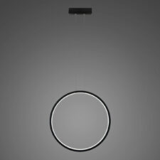 Lampa wisząca Ledowe Okręgi No.1 X 60cm czarny 4k