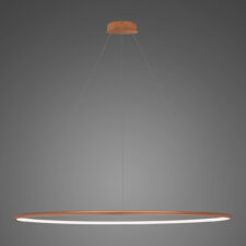 Lampa wisząca Ledowe Okręgi No.1 150cm 3k miedziana