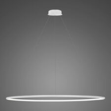 Lampa wisząca Ledowe Okręgi No.1 150cm 4k biała ściemnialna