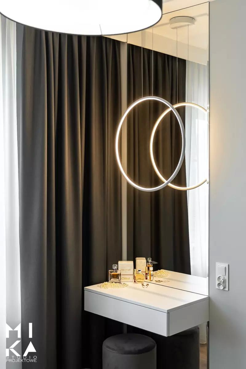 Lampa wisząca Ledowe Okręgi No.1 X 40cm 4k biała ściemnialna - obrazek 3