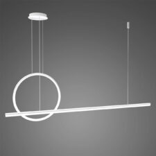 Lampa wisząca Linea No.2 40cm 4k biała ściemnialna