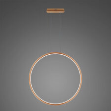 Lampa wisząca Ledowe Okręgi No.1 X 100cm 3k miedziana ściemnialna