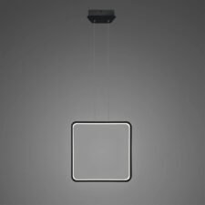 Lampa wisząca Ledowe Kwadraty No.1 X 40 4k czarna ściemnialna
