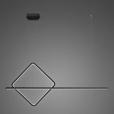 Lampa wisząca Linea No.4 A 40cm czarna 3k ściemnialna