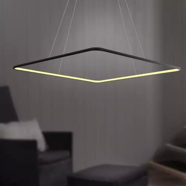 Lampa wisząca Ledowe Kwadraty No.1 40 3k czarna - obrazek 3