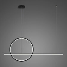 Lampa wisząca Linea No.2 B 60cm czarna 3k