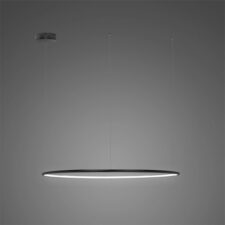 Lampa wisząca Ledowe Okręgi No.1 CO 80cm 3k czarna