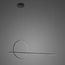 Lampa wisząca Linea No.2 120 40cm czarna 4k