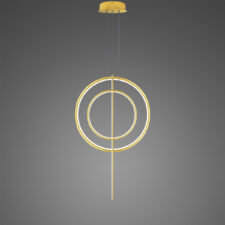 Lampa wisząca Linea No.5 60/40cm złota 3k