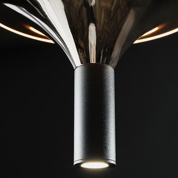 Lampa wisząca Spinoza złota - obrazek 5
