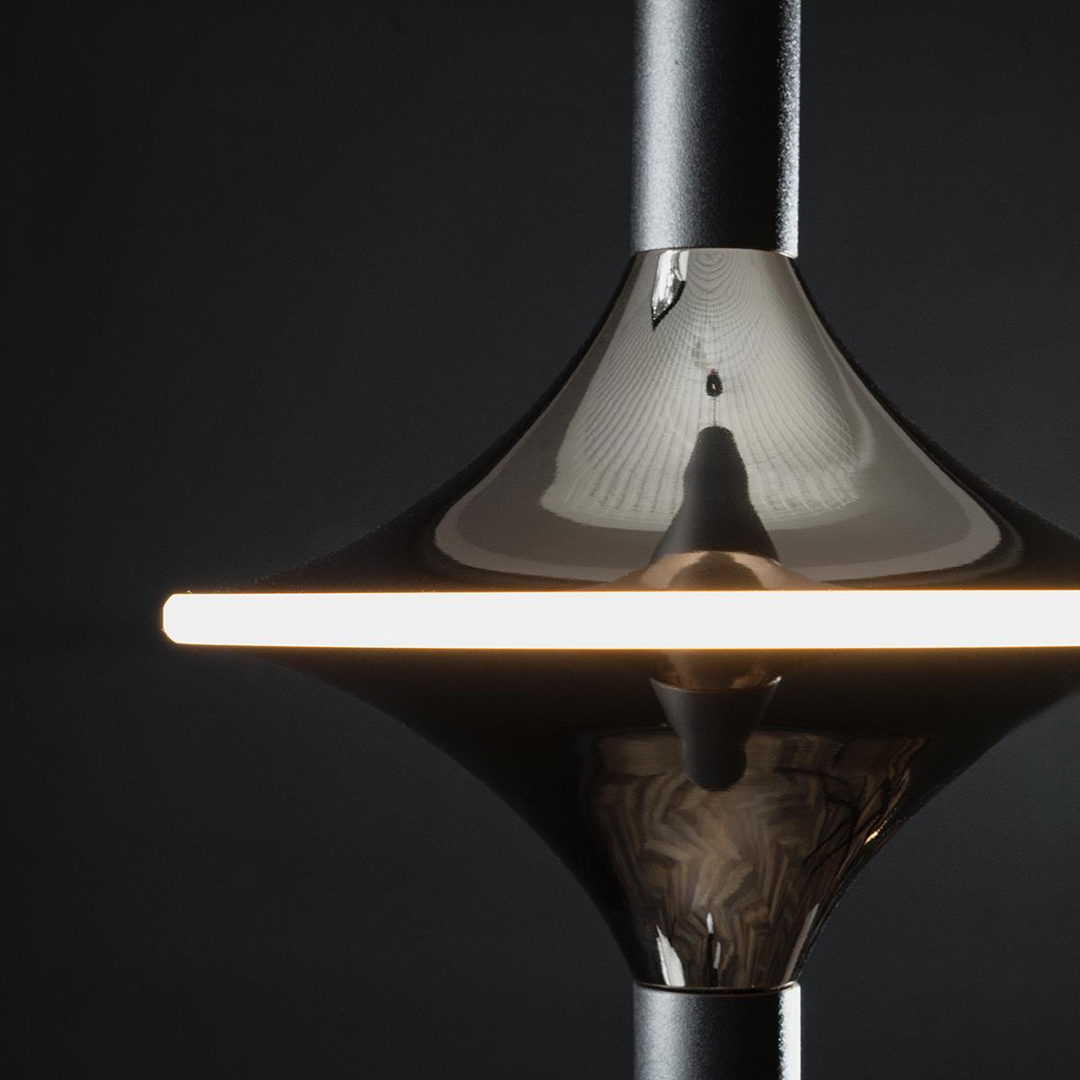 Lampa wisząca Spinoza złota - obrazek 6