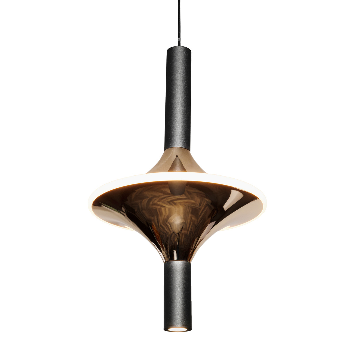 Lampa wisząca Spinoza złota - obrazek 7