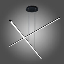 Lampa wisząca LINEA No.2PB 100cm 3k czarna Altavola Design