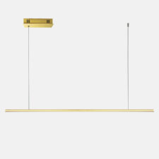 Lampa wisząca Linea No.1B 120cm 4k złota