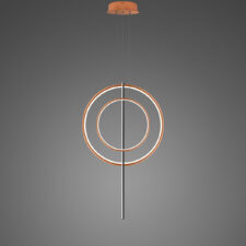 Lampa wisząca Linea No.5 60/40cm czarny miedziany 3k