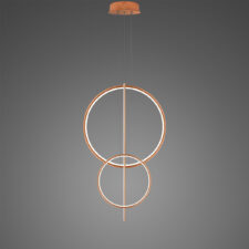 Lampa wisząca Linea No.5 60/40cm miedziana 3k