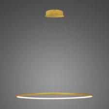 Lampa wisząca Ledowe Okręgi No.1 80cm 3k złota Dali