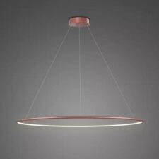 Lampa wisząca Ledowe Okręgi No.1 120cm 3k Różowe Złoto Dali