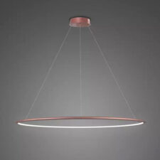 Lampa wisząca Ledowe Okręgi No.1 120cm 4k Różowe Złoto Dali