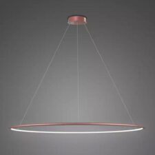 Lampa wisząca Ledowe Okręgi No.1 150cm 4k Różowe Złoto Dali